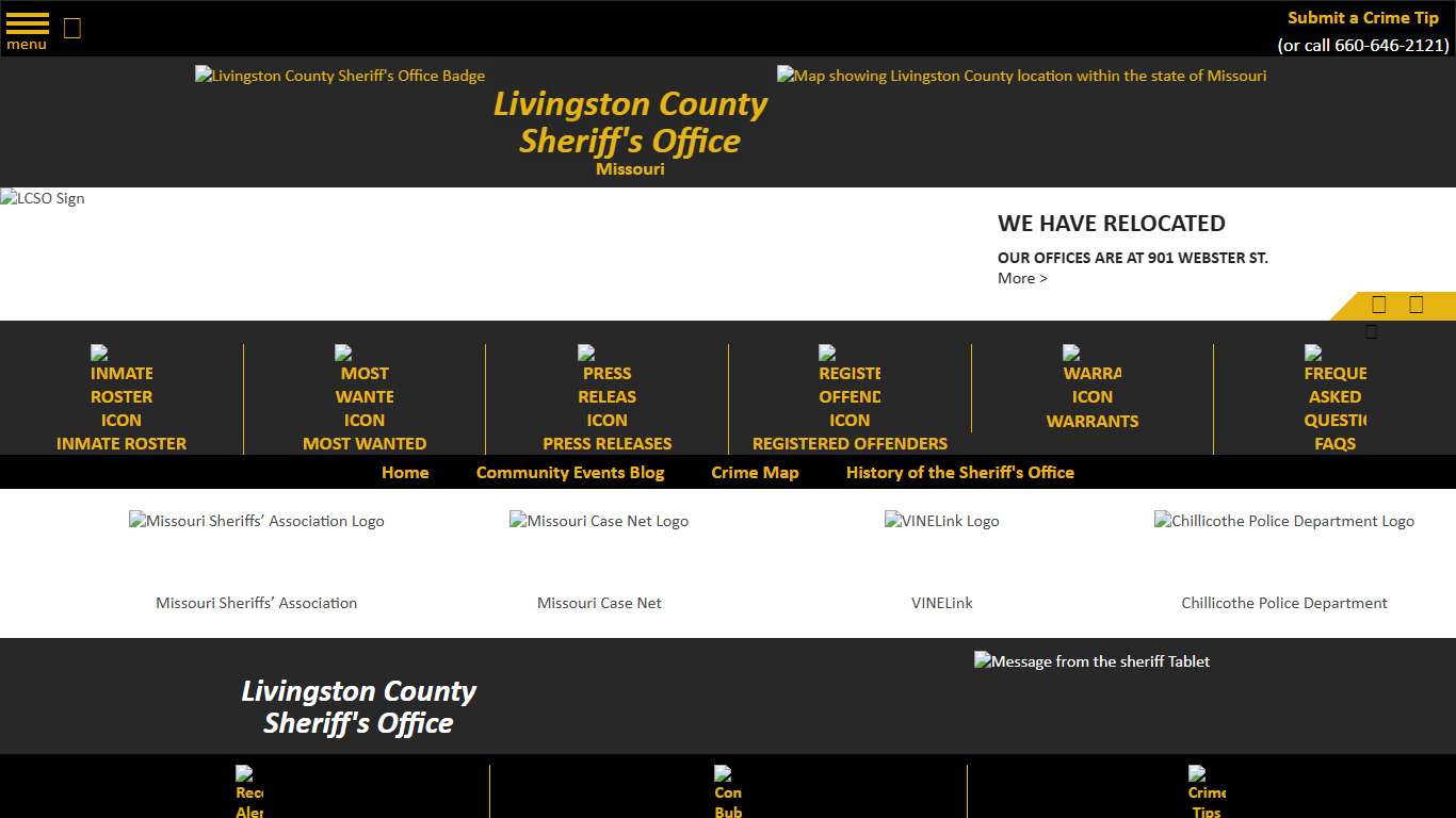 Livingston County Missouri Sheriff